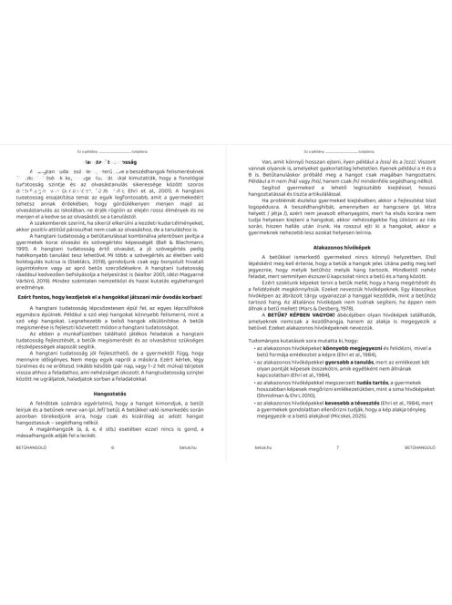 BETŰHANGOLÓ munkafüzet e-book
