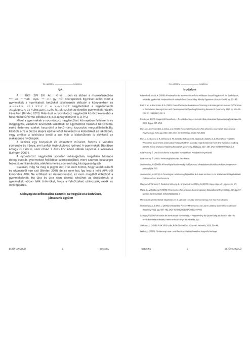 BETŰHANGOLÓ munkafüzet e-book