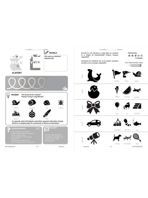 BETŰHANGOLÓ munkafüzet e-book